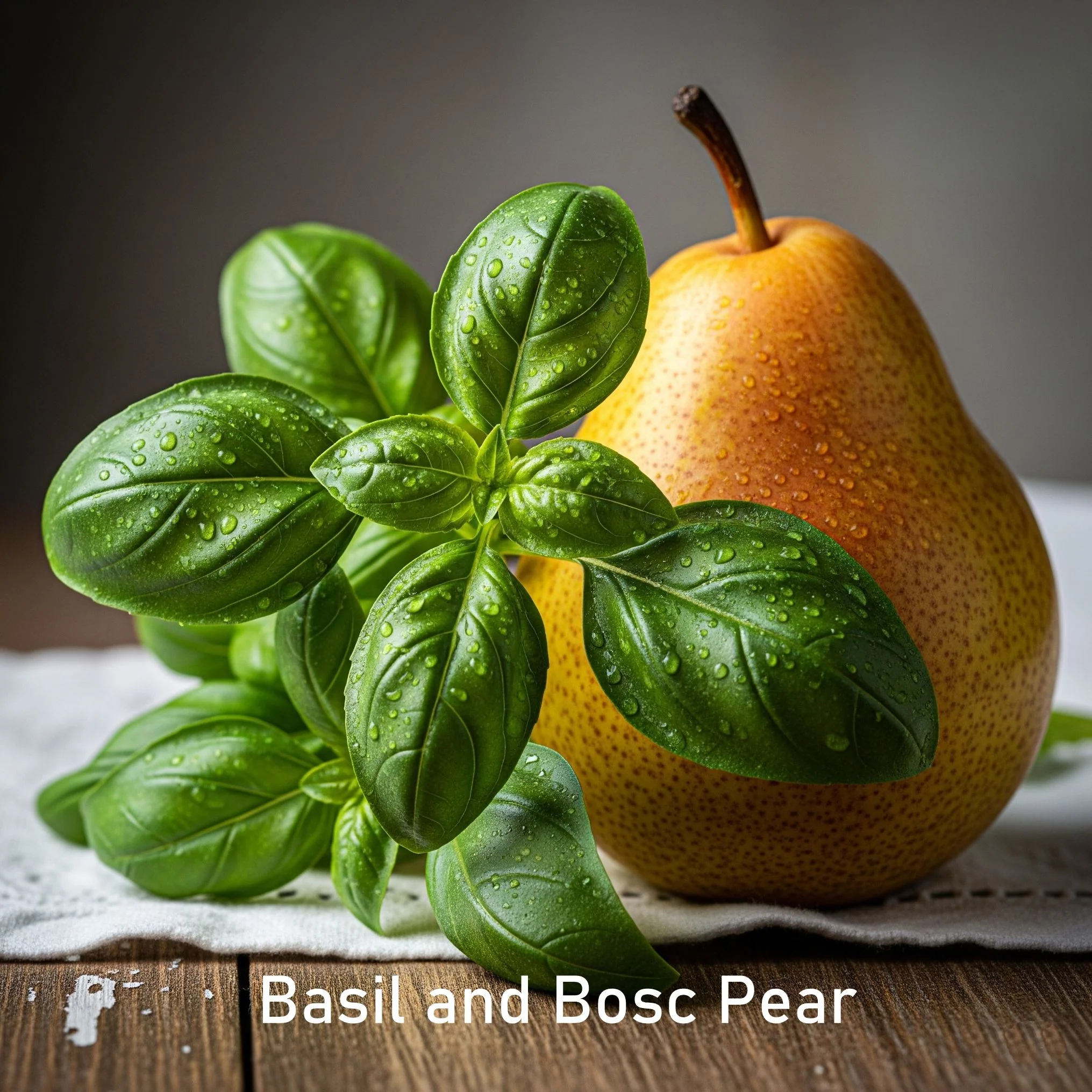 Fragrance Oil - Basil and Bosc Pear