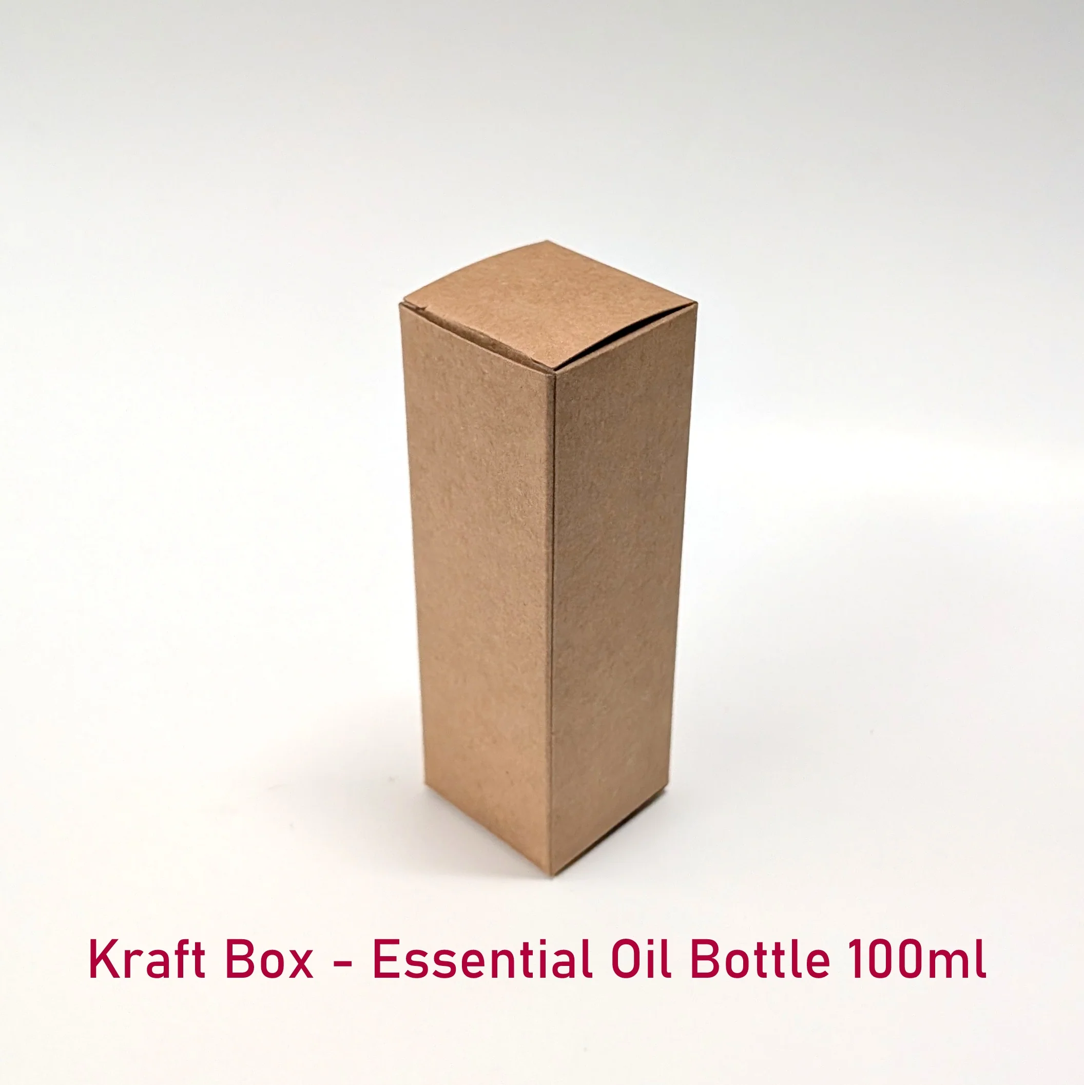 Kraft EO Glass Bottle Box - 100ml (Pack of 20pcs) - Image 2