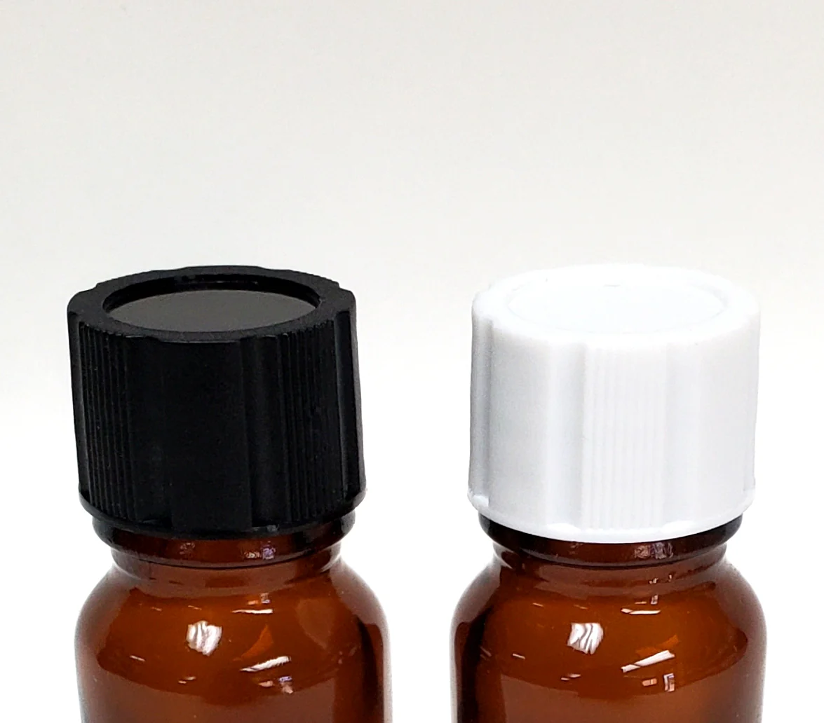 New Semi Ribbed Cap with Inner Plug (Black) - Image 4