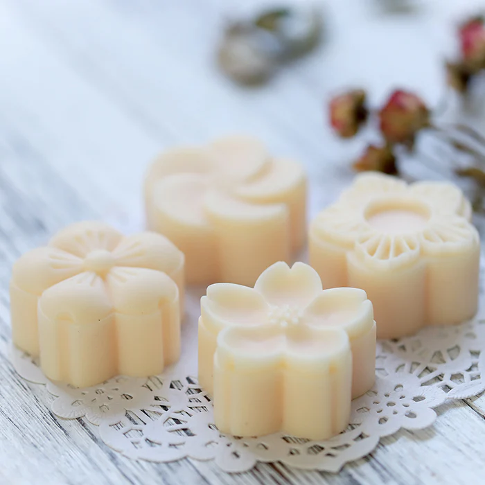 Soap Mould - 4 Cavity Cherry Blossom - SM-016 - Image 4