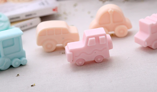 Soap Mould - 6 Cavity Train-Cars - SM-005 - Image 4